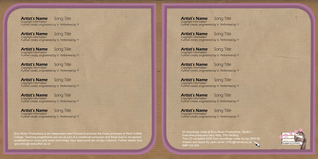 CD Sleeve